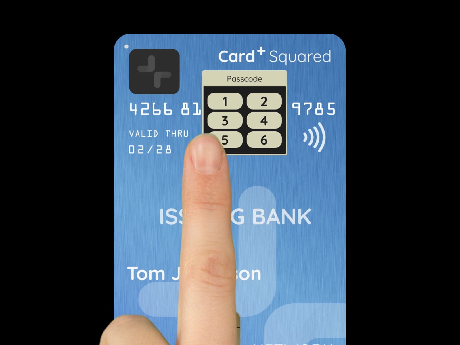 Card+ Squared Touch